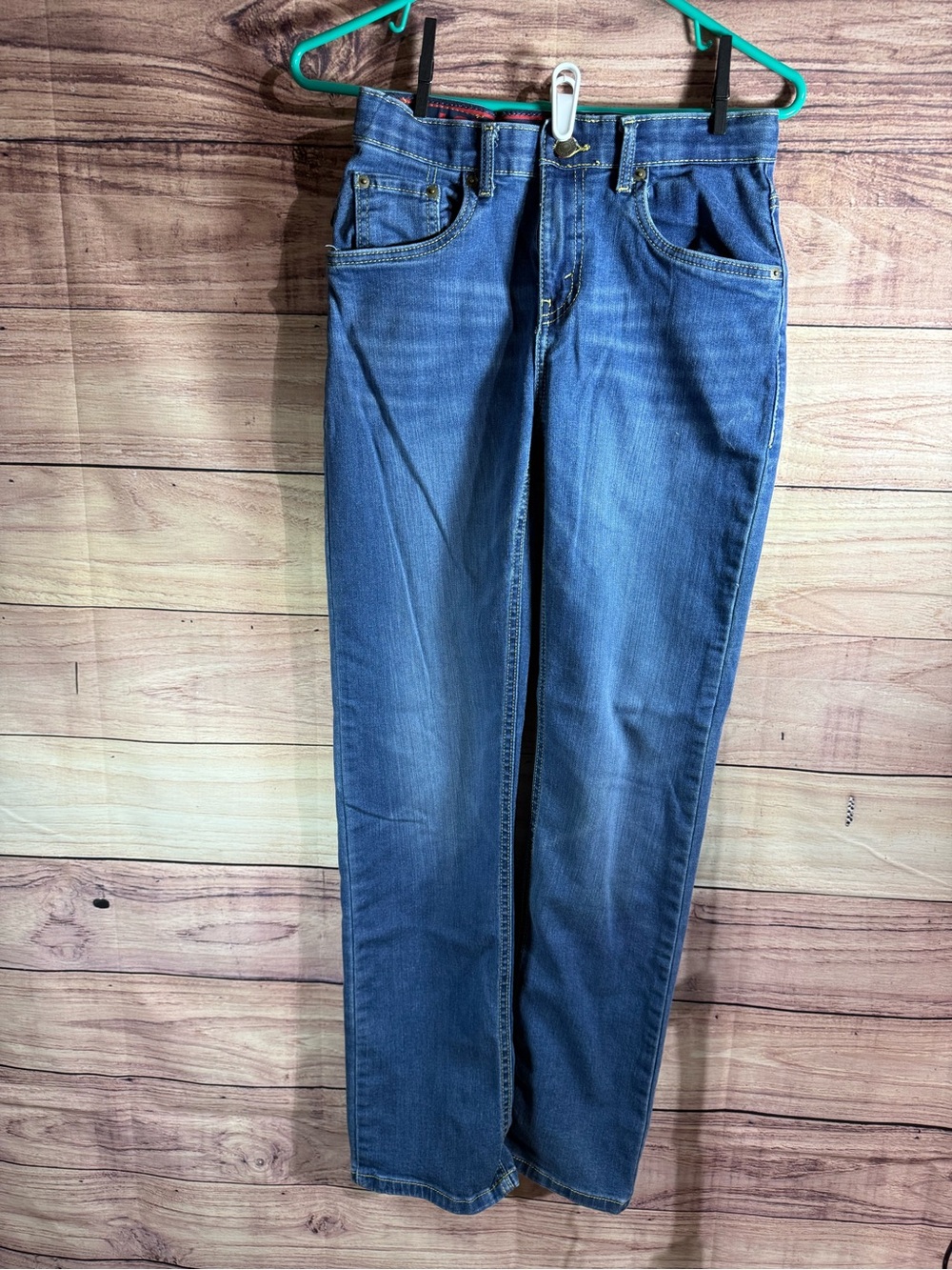 Levi's Kids Medium Blue Straight-Leg Denim Jeans